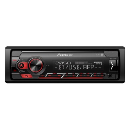 Pioneer MVH-S320BT RADIO/USB/BT/AUX Με Κόκκινο Φωτισμό Πλήκτρων 