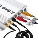 Ψηφιακός Δέκτης Τηλεόρασης Αυτοκινήτου (Διπλο Tuner) HD USB MPEG