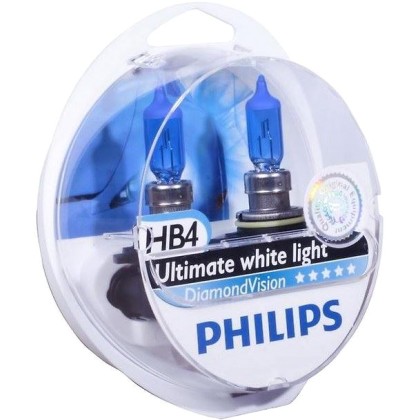 PHILIPS HB4 9006 12V 55W DIAMOND VISION 9006DVS2