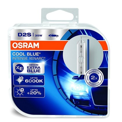 OSRAM XENARC COOL BLUE INTENSE D2S HID DUO ZOXCBID2S-DUO