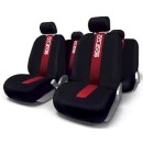 Κάλυμμα Καθισμάτων Sparco Classic μαύρο-κόκκινο SPC1013
