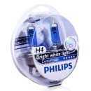 Philips Crystal Vision H4+ W5W Xenon Look  12342CVSM