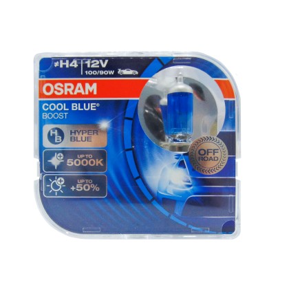 Λάμπες H4 12V 100/90W OSRAM Cool Blue Hyper Boost 5000K 62193CBB