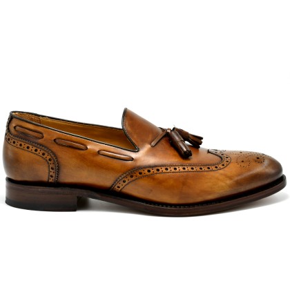  Loafers Με Φουντάκια BERWICK Καφέ Ανδρικά Loafers 4675 