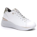  Sneakers ELETTRA 2 NAPPA/LAMINATED STONEFLY Λευκό Γυναικεία Sne