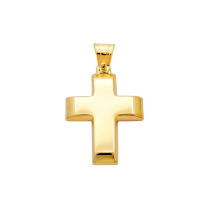Σταυρός Λουστρέ Κ14 Χρυσός - 01-11483