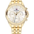 Tommy Hilfiger Ari Multifunction Crystals Gold Stainless Steel B