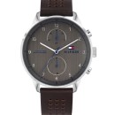 Tommy Hilfiger Chase Blue Leather Strap - 1791579