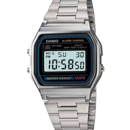 CASIO Vintage Collection Stainless Steel - A158WA-1DF