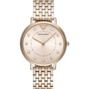 Emporio Armani Lady Crystals Rose Gold Stainless Steel Bracelet 
