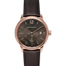 BURBERRY The Classic Round Brown Leather Strap - BU10012