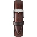 Daniel Wellington Classic Bristol Brown Leather Strap 18 mm - DW