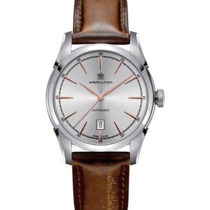 HAMILTON Spirit Of Liberty Automatic Brown Leather Strap - H4241
