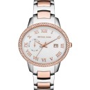 Michael Kors Whitley Crystals Two Tone Stainless Steel Bracelet 