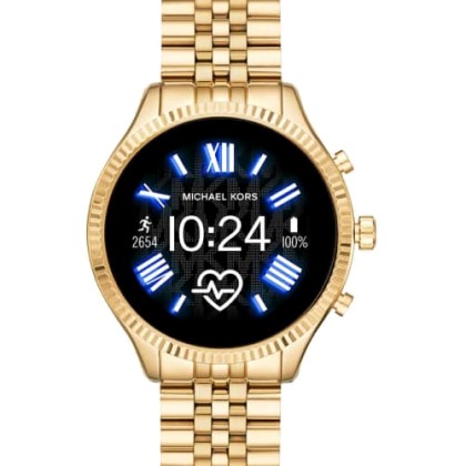 Michael Kors Lexington Touchscreen Smartwatch Gold Stainless Ste