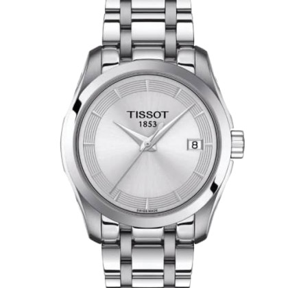 TISSOT T-Classic Couturier Silver Stainless Steel Bracelet - T03