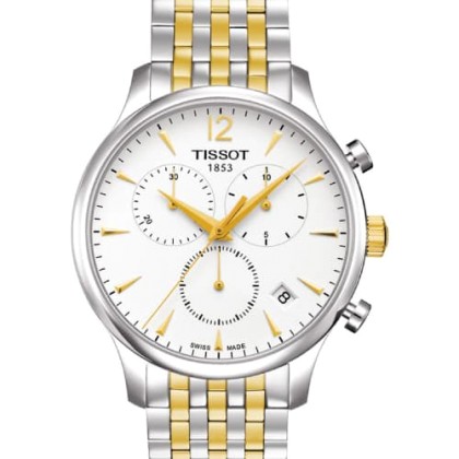 TISSOT T-Classic Tradition Two Tone Stainless Steel Bracelet - T