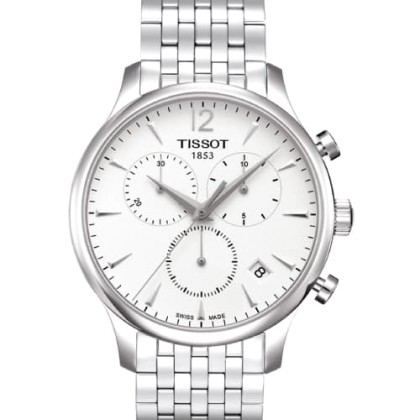 TISSOT Chronograph T-Classic Tradition Stainless Steel Bracelet 