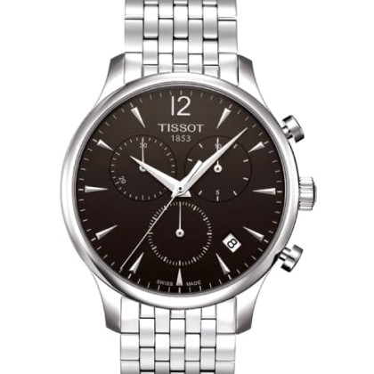 TISSOT Chronograph T-Classic Tradition Stainless Steel Bracelet 