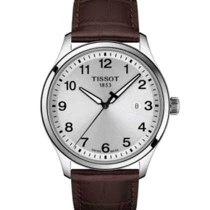 TISSOT XL Classic Brown Leather Strap - T116.410.16.037.00