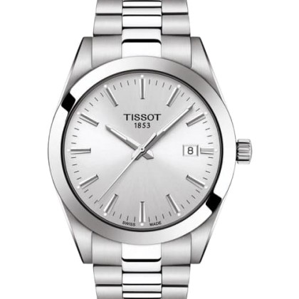TISSOT T-Classic Gentleman Silver Stainless Steel Bracelet - T12