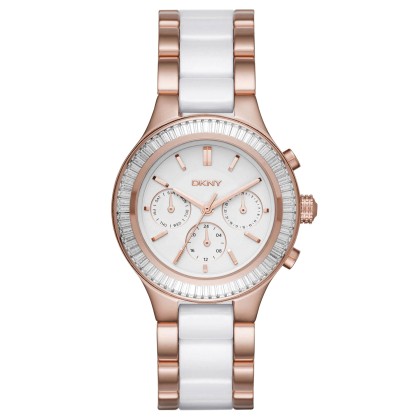 DKNY Chambers   - NY2498, Rose Gold case with Stainless Steel Br