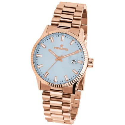 HOOPS Luxury L - 2590LG04, Rose Gold case with Stainless Steel B