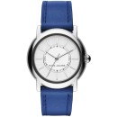 MARC JACOBS Courtney - MJ1451, Silver case with Blue Leather Str