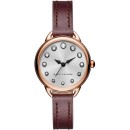 MARC JACOBS Betty - MJ1481, Rose Gold case with Bordeuax Leather