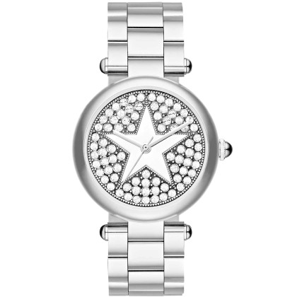 MARC JACOBS Dotty - MJ3477,  Silver case with Stainless Steel Br