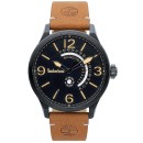 TIMBERLAND Hollage  - TBL15419JSB02   Black case with Brown Leat