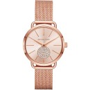 MICHAEL KORS Portia Crystals - MK3845, Rose Gold case with Stain