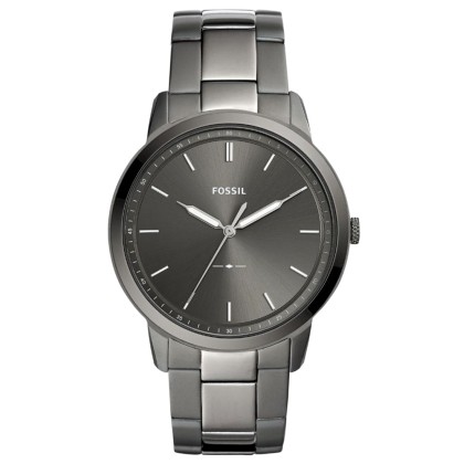 FOSSIL The Minimalis - FS5459  Grey case  with Stainless Steel B