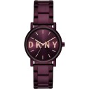 DKNY Soho - NY2766, Purple case with Stainless Steel Bracelet