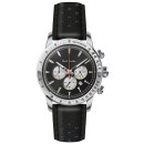 PAUL SMITH  Chronograph - PS0110001,  Silver case with Black Lea