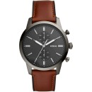 Fossil Neutra Chronograph - FS5522, Grey case with Brown Leather