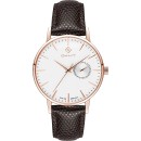 GANT Park Hill 38 - G106006,  Rose Gold case with Brown Leather 