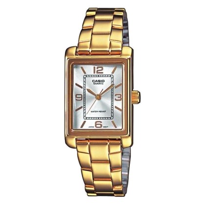 CASIO Collection - LTP-1234PG-7AEF,  Gold case with Stainless St