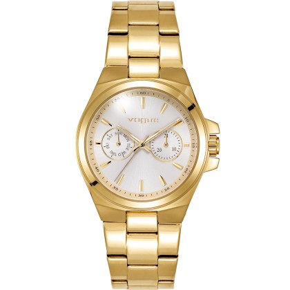 VOGUE Geneva - 813142  Gold case with Stainless Steel Bracelet