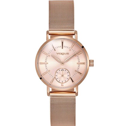 VOGUE Roma - 813352 Rose Gold case with Stainless Steel Bracelet