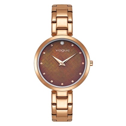 VOGUE Casablanca - 813552  Rose Gold case with Stainless Steel B