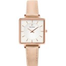PIERRE LANNIER Lecare - 008F924  Rose Gold case with Pink Leathe