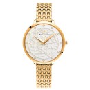 PIERRE LANNIER Eolia Crystals - 053J502  Gold case with Stainles