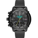 DIESEL Griffed Chronograph - DZ4520  Black case with Black Rubbe