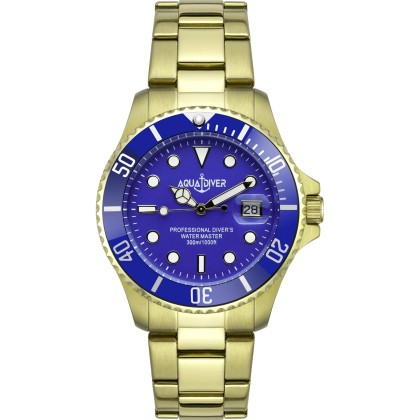 AQUADIVER Water Master - 14584584 , Gold case with Stainless Ste