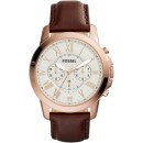 Fossil Grant Sport Chronograph - FS4991IE,  Rose Gold case  with