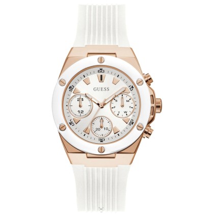 GUESS Multifunction  Ladies - GW0030L3,  Rose Gold case with Whi