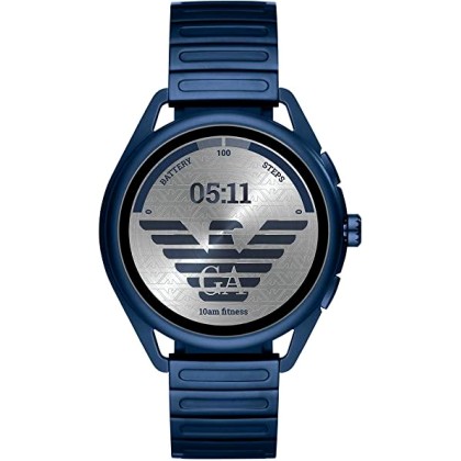 EMPORIO ARMANI Matteo  Smartwatch Mens - ART5028,  Blue case wit