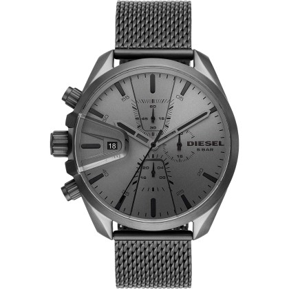 DIESEL MS9 Chronograph - DZ4528,  Grey case with Stainless Steel
