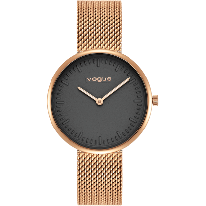 VOGUE Lucky  - 814052  Rose Gold case with Stainless Steel Brace